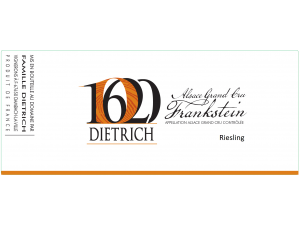 Riesling Grand Cru Frankstein - Famille Dietrich - 2019 - Blanc