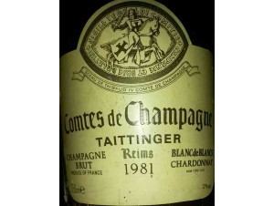 Comtes de Champagne Blanc de Blancs Brut Millésimé - Champagne Taittinger - 2011 - Effervescent