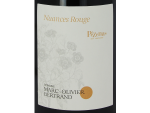 Nuances Rouge - Domaine Marc-Olivier BERTRAND - 2021 - Rouge