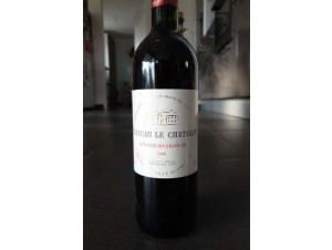 Châtelet Saint Emilion Grand Cru - Château Le Châtelet - 2018 - Rouge