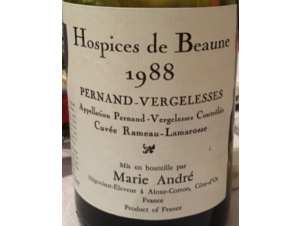 Pernand-Vergelesses Premier Cru Cuvée Rameau-Lamarosse - Hospices de Beaune - 2017 - Rouge