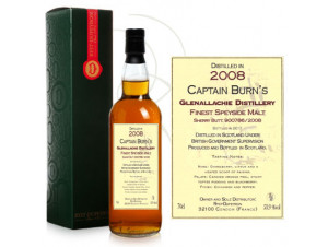 Whisky Glenallachie Captain Burn - GlenAllachie - 2008 - 
