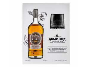 Angostura 1919 - Coffret Deux Verres - Angostura - Non millésimé - 