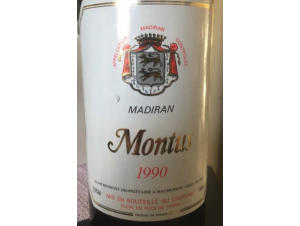 Madiran - Château Montus - 1990 - Rouge