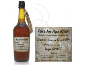 Calvados Doyen D'age - Calvados Roger Groult - Non millésimé - 