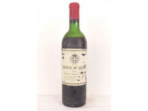 Grand Cru Classé - Château du Tertre - 1970 - Rouge