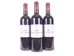 Pack 3 bouteilles Clos Floridene - Clos Floridène - 2015 - Rouge