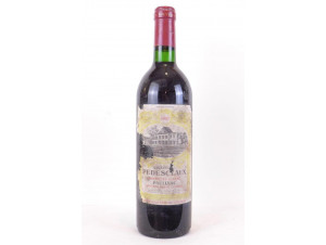 Château Pédesclaux - Château Pédesclaux - 1987 - Rouge