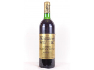 Grand Cru Classé - Château Cantenac Brown - 1982 - Rouge
