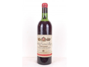 Grand Cru Classé - Château Croizet Bages - 1963 - Rouge