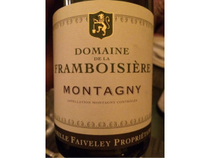 Montagny - Domaine Faiveley - 2018 - Blanc