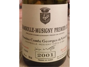 Chambolle-Musigny 1er Cru - Domaine Comte Georges de Vogüé - 2020 - Rouge