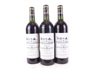 Coffret 3 bouteilles - Château Lafon-Rochet - Château Lafon-Rochet - 1978 - Rouge