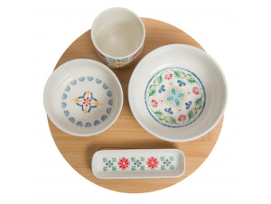 Coffret Plateau Et Ses 4 Bols Donna - Amadeus -  - 