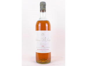 Sauternes - Château Les Justices - 1978 - Blanc