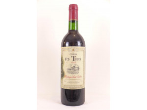 montagne saint émilion - Château des Tours - 1996 - Rouge