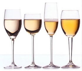 Nuances de vin blanc